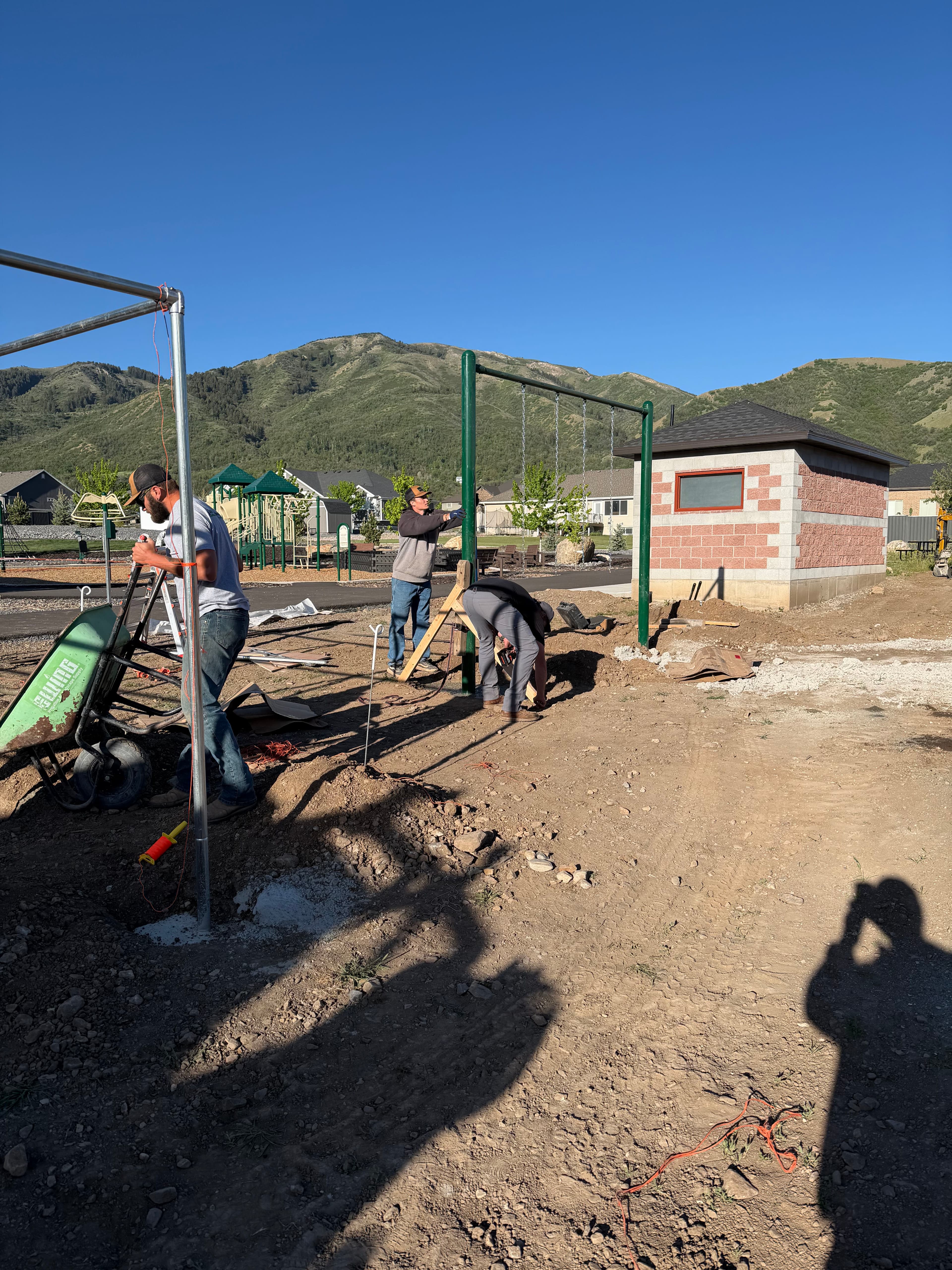 Project We Donated Our Time and Materials to Help Build This Park image