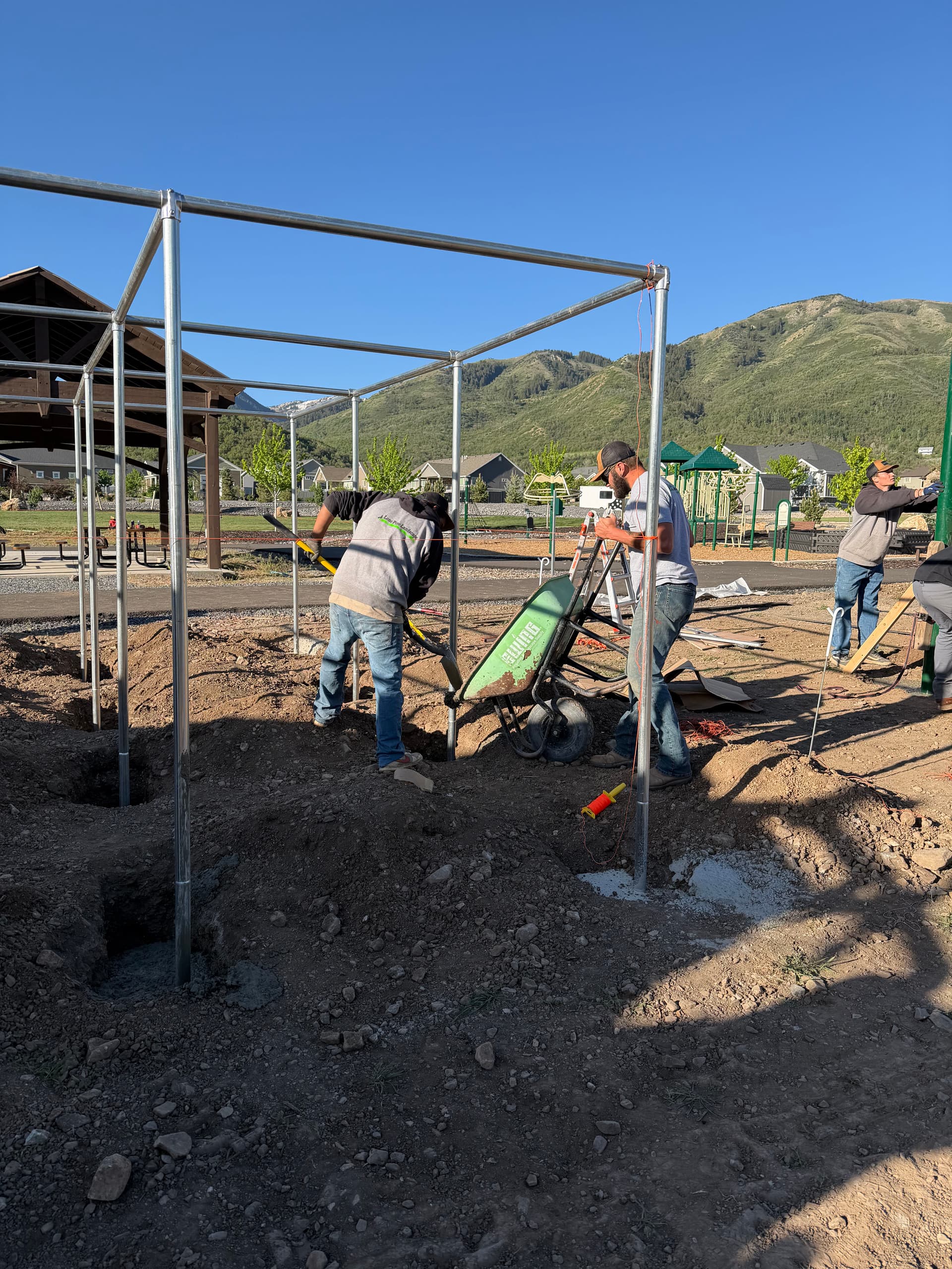 Gallery photos for We Donated Our Time and Materials to Help Build This Park: Image #1