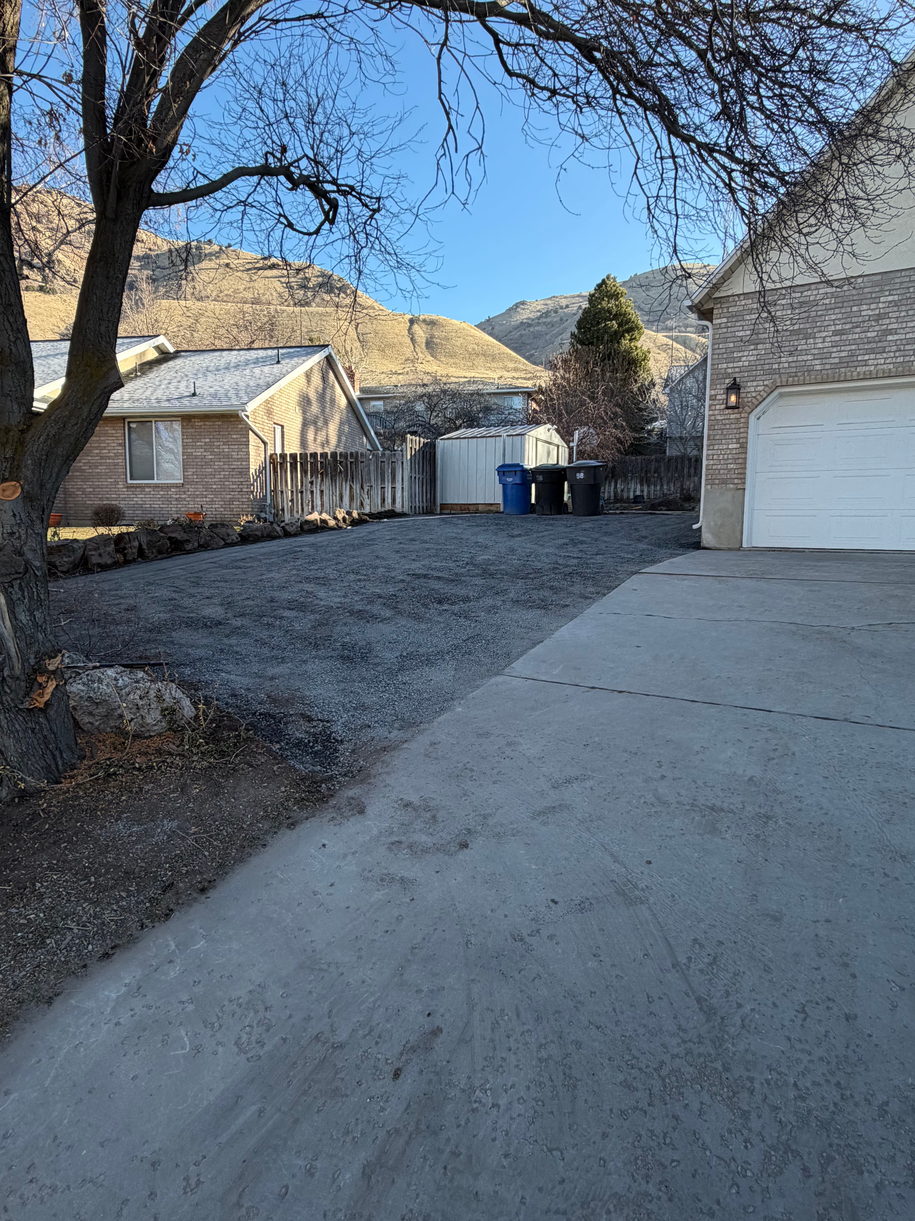 Project Gravel Parking Pad and Walking Path Installation in Brigham City image