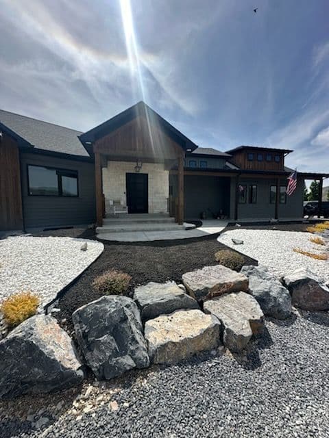 Transformative Landscaping Project in Mantua Utah image