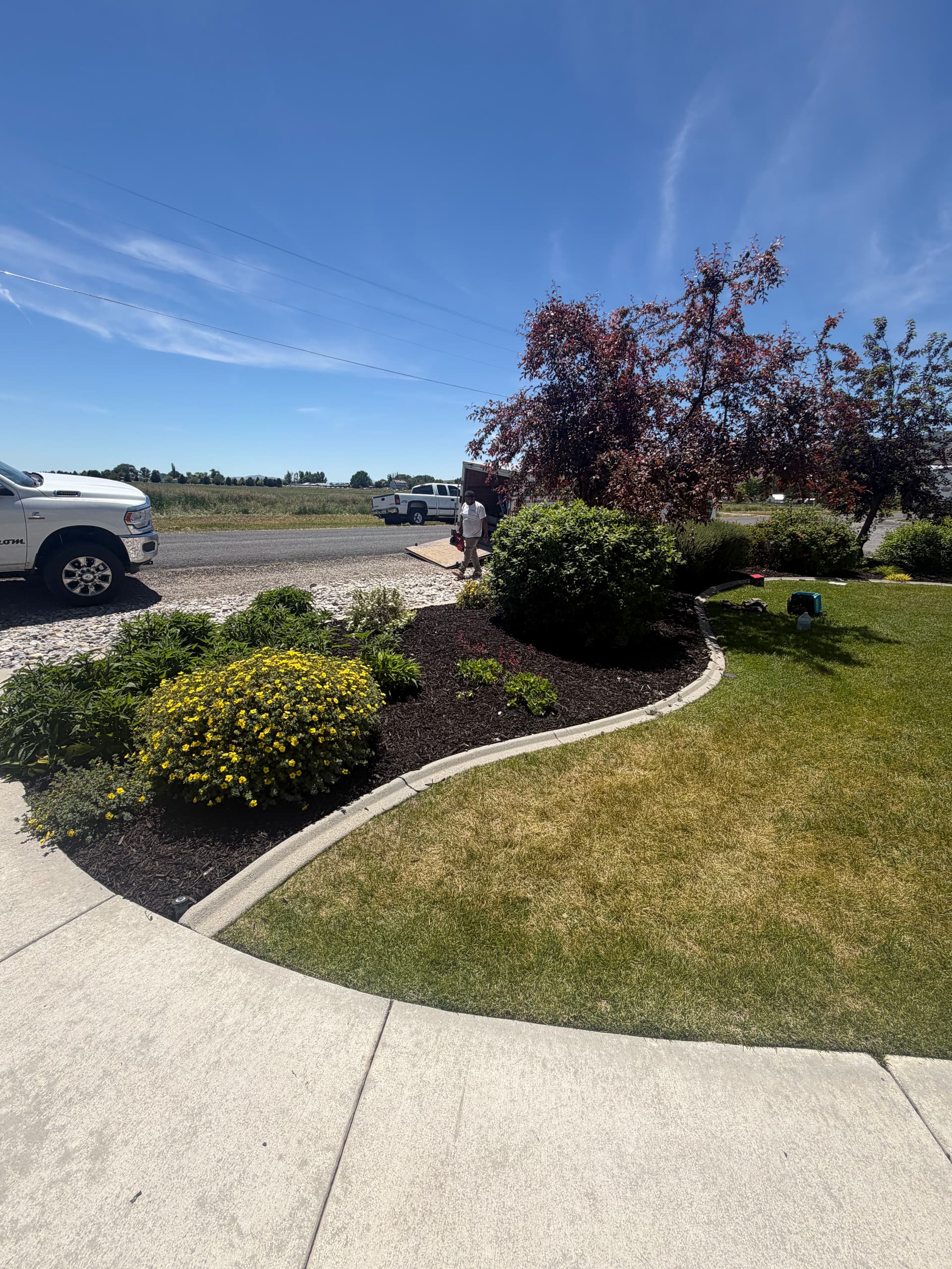 Gallery photos for Fresh Mulch and Decorative Rock That Actually Makes a Difference: Image #1