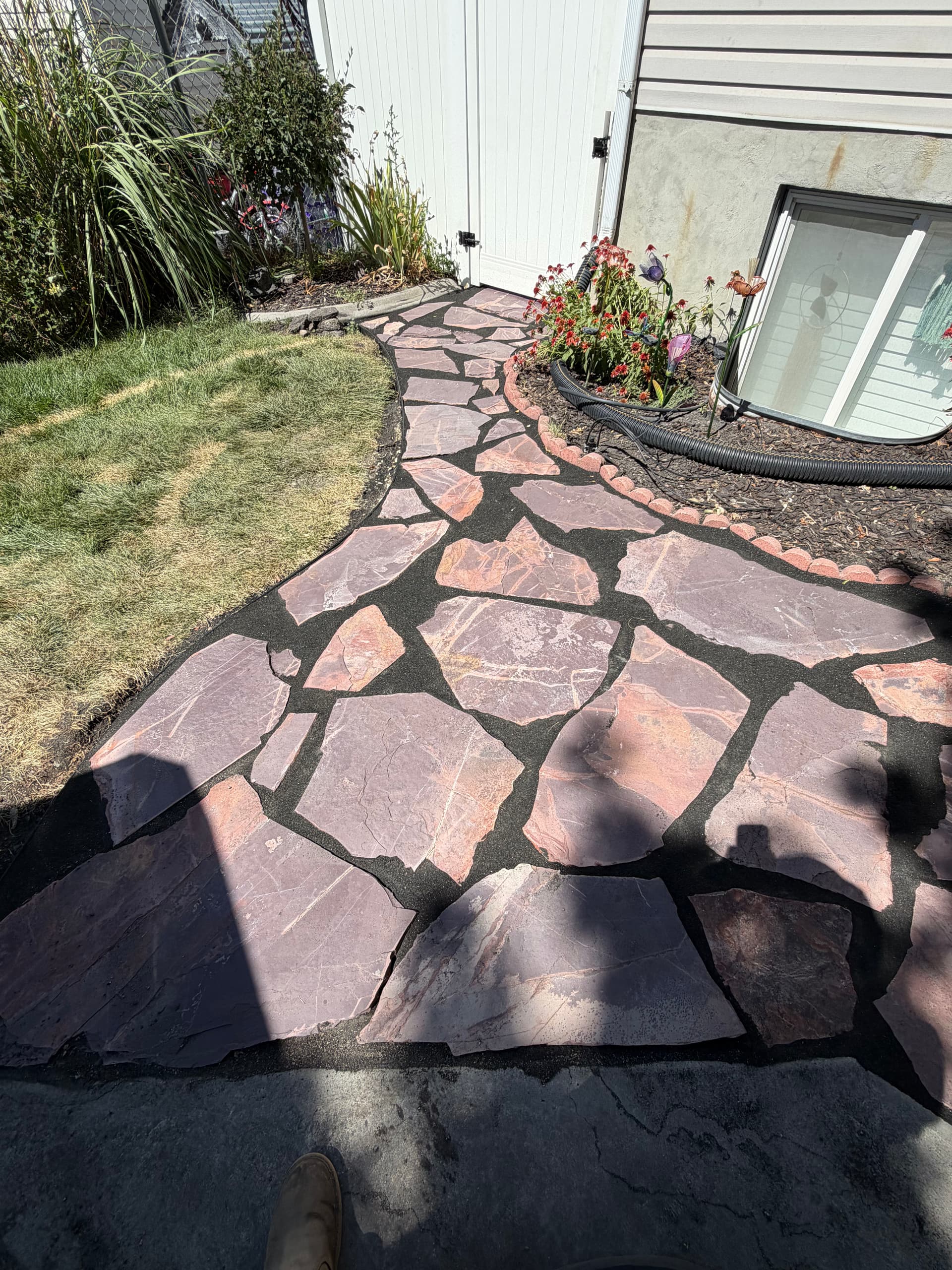 Gallery photos for Natural Flagstone Walkways and Patio That Actually Last: Image #1