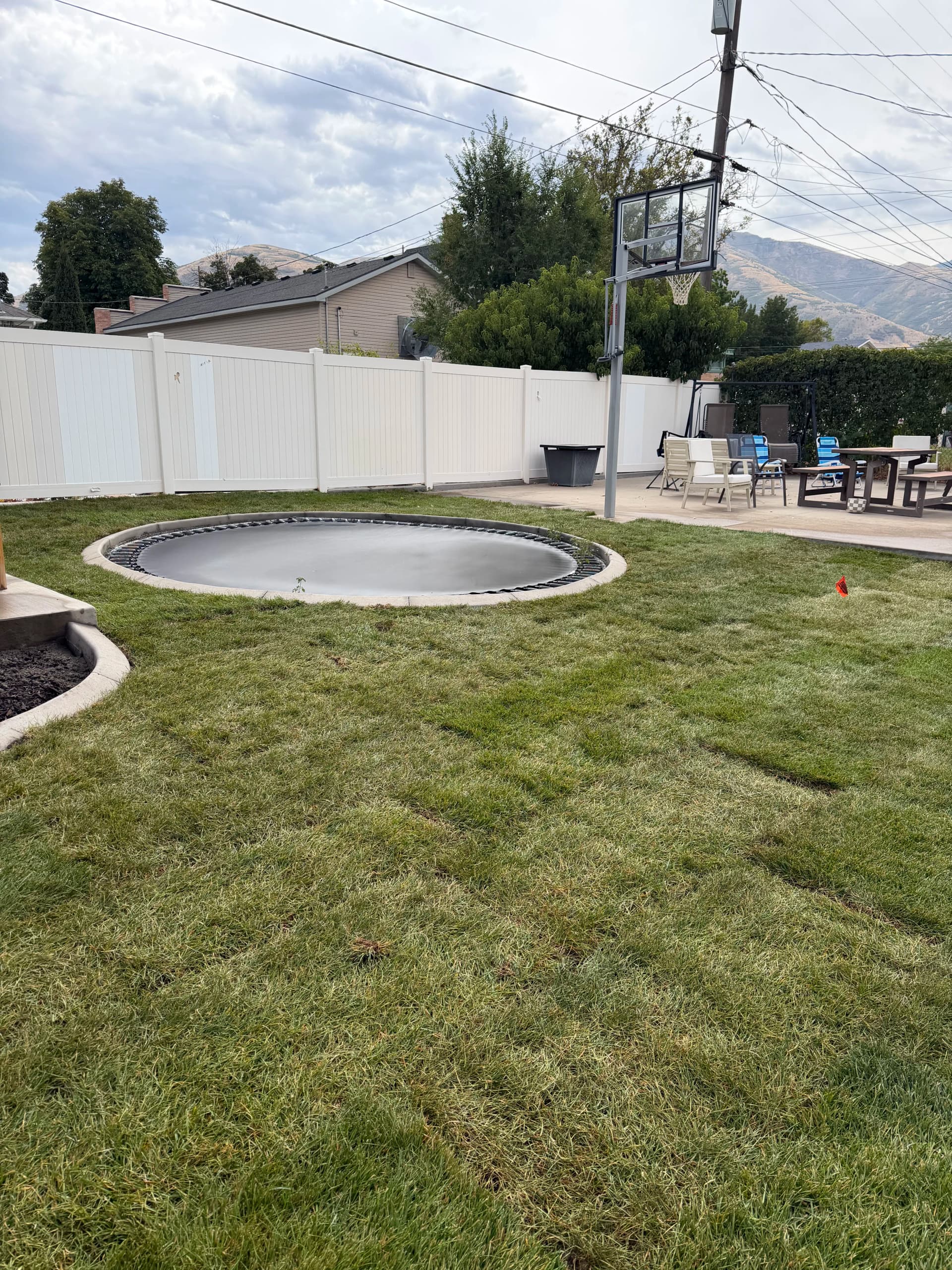 Gallery photos for Fresh Sod and Lawn Renovation After a House Addition: Image #1